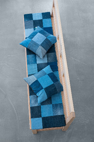 passende Auflage in Patchwork