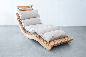 Auflage Relaxliege Beige