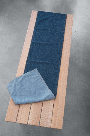 Tischläufer Jeans/Denim wendbar
